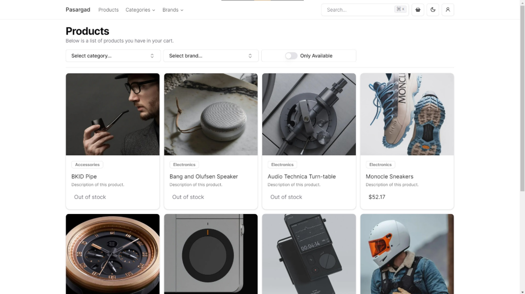 E-Commerce Web Application